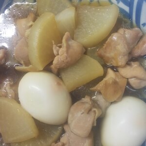 鶏ももと大根の生姜煮